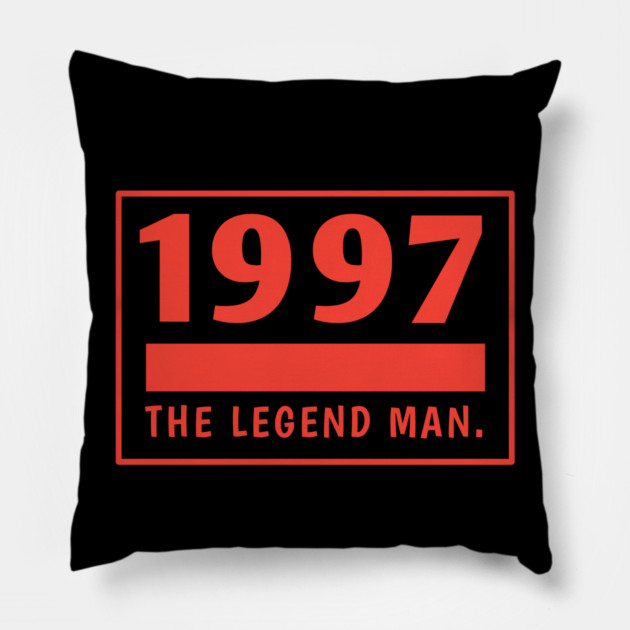 1997 birthday Pillow by BlackMeme94