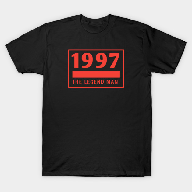 1997 birthday T-Shirt by BlackMeme94