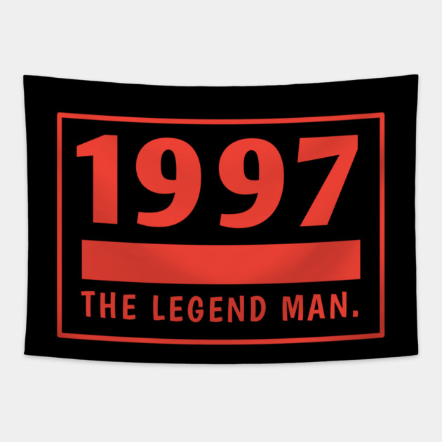 1997 birthday Tapestry by BlackMeme94