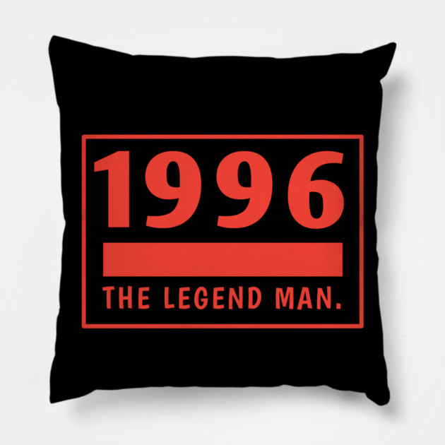 1996 birthday Pillow by BlackMeme94