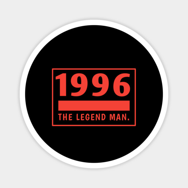 1996 birthday Magnet by BlackMeme94