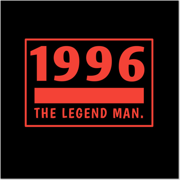 1996 birthday Wall Art by BlackMeme94
