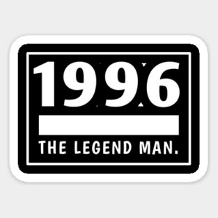 1996 birthday Sticker