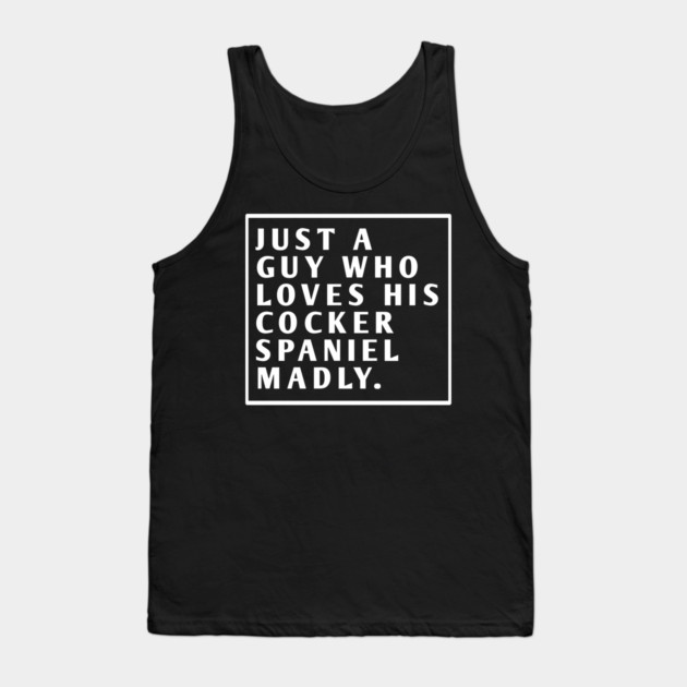 Cocker Spaniel Tank Top by BlackMeme94