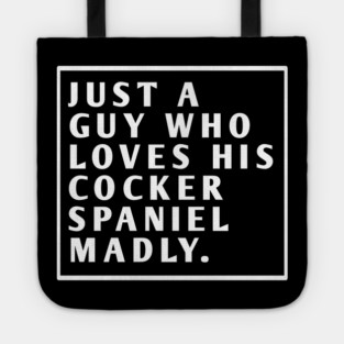 Cocker Spaniel Tote
