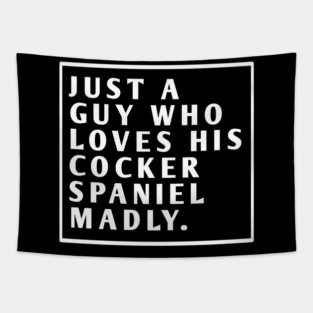 Cocker Spaniel Tapestry