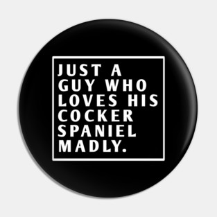Cocker Spaniel Pin