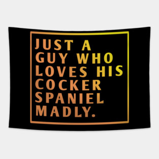 Cocker Spaniel Tapestry