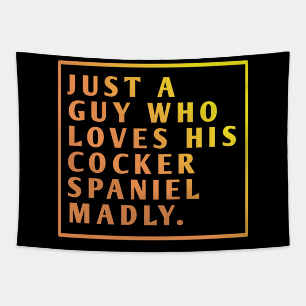 Cocker Spaniel Tapestry by BlackMeme94