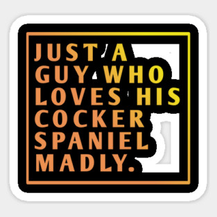 Cocker Spaniel Magnet