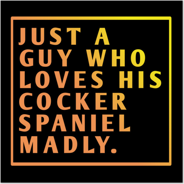 Cocker Spaniel Wall Art by BlackMeme94