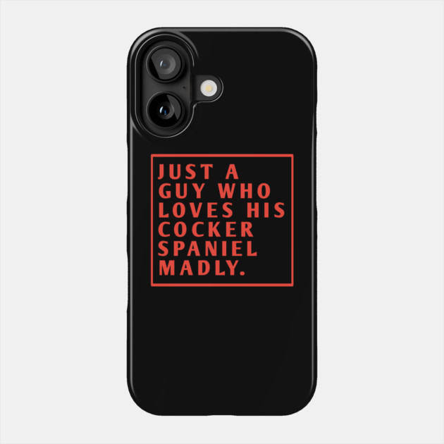 Cocker Spaniel Phone Case by BlackMeme94