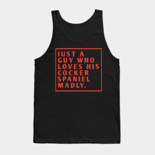 Cocker Spaniel Tank Top