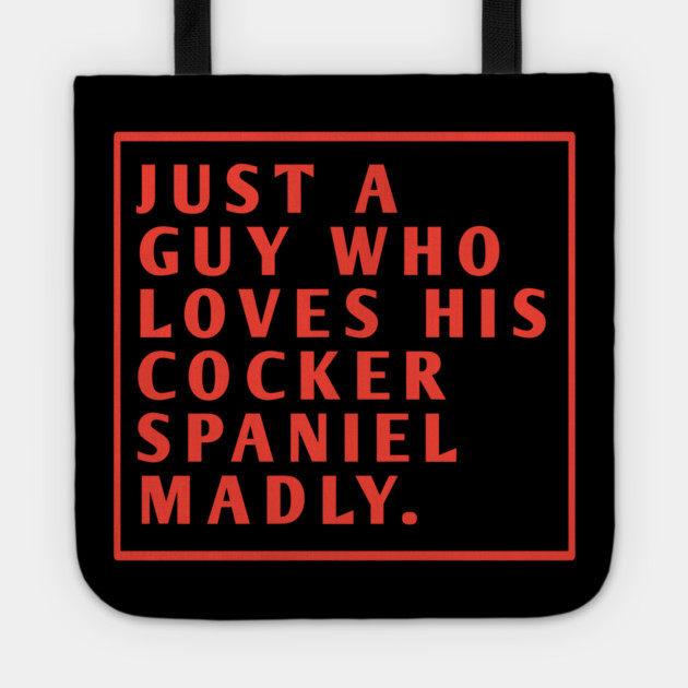 Cocker Spaniel Tote by BlackMeme94