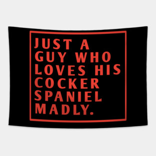 Cocker Spaniel Tapestry