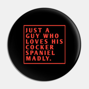 Cocker Spaniel Pin