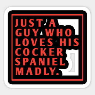 Cocker Spaniel Sticker
