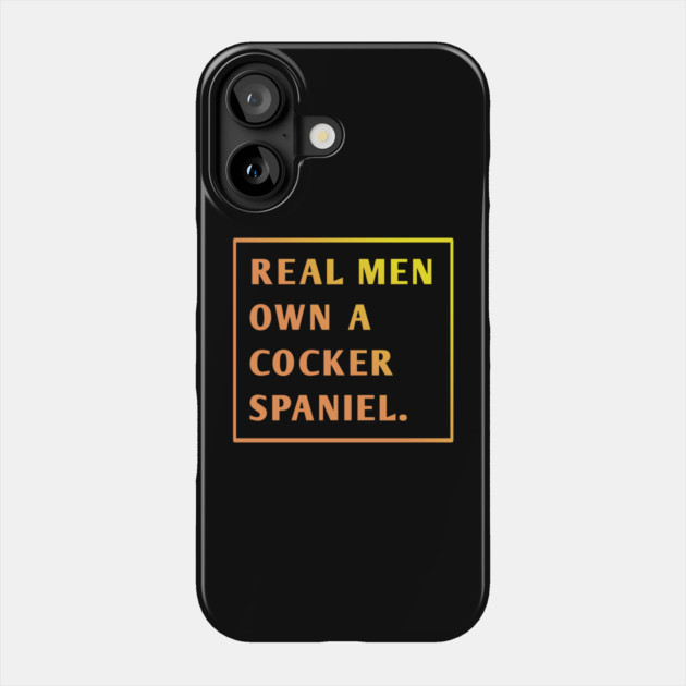 Cocker Spaniel Phone Case by BlackMeme94