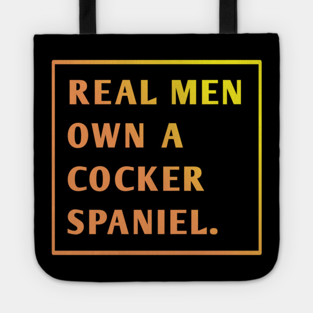 Cocker Spaniel Tote by BlackMeme94