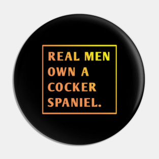 Cocker Spaniel Pin