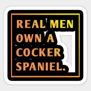 Cocker Spaniel Sticker