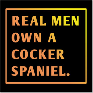 Cocker Spaniel Posters and Art