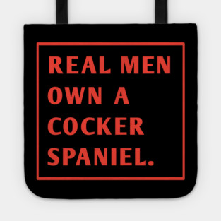 Cocker Spaniel Tote