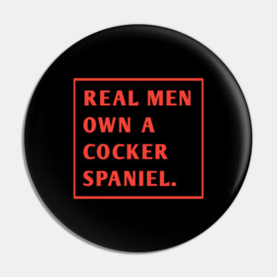 Cocker Spaniel Pin