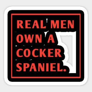 Cocker Spaniel Sticker