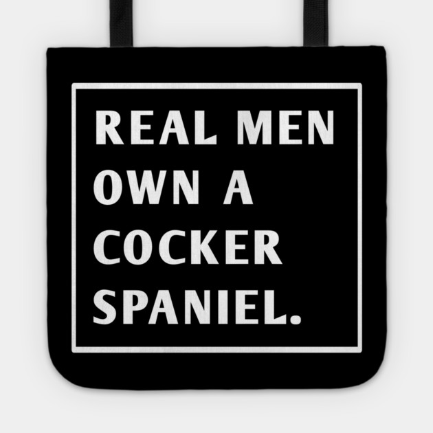 Cocker Spaniel Tote by BlackMeme94