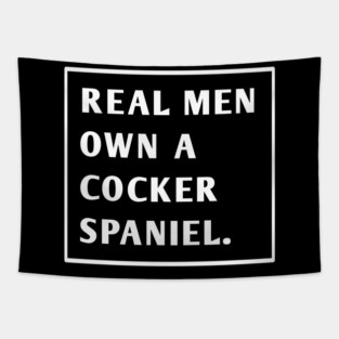 Cocker Spaniel Tapestry