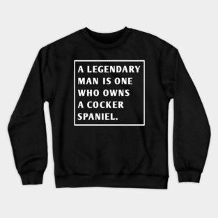 Cocker Spaniel Crewneck Sweatshirt