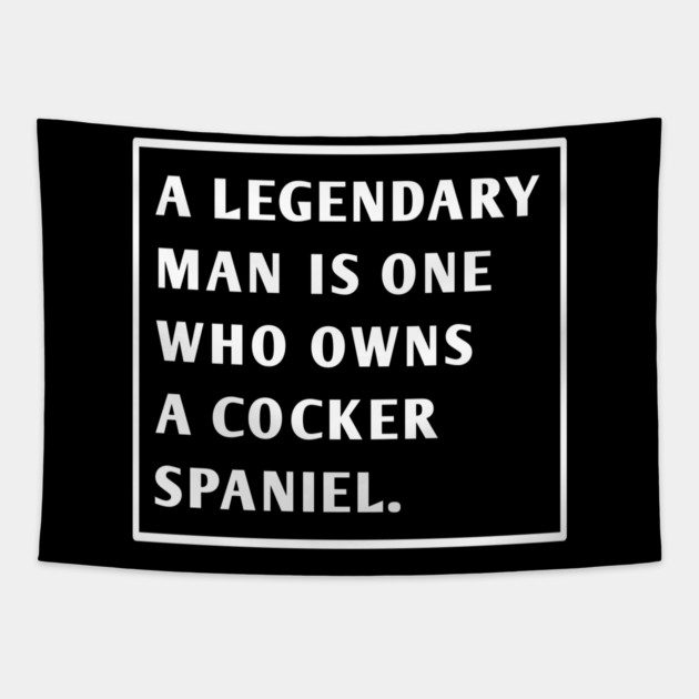 Cocker Spaniel Tapestry by BlackMeme94