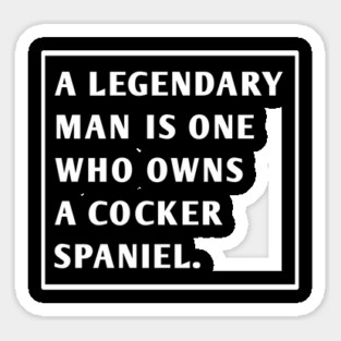 Cocker Spaniel Sticker