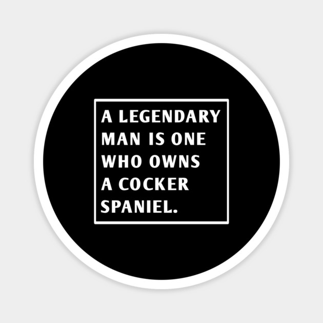 Cocker Spaniel Magnet by BlackMeme94