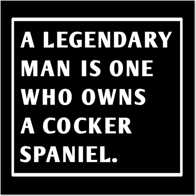 Cocker Spaniel Wall Art by BlackMeme94