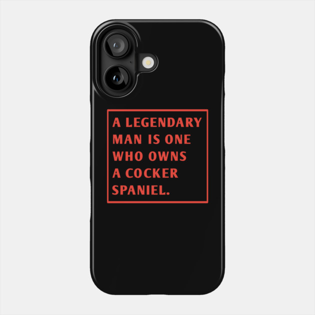 Cocker Spaniel Phone Case by BlackMeme94