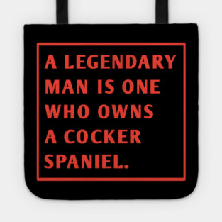 Cocker Spaniel Tote