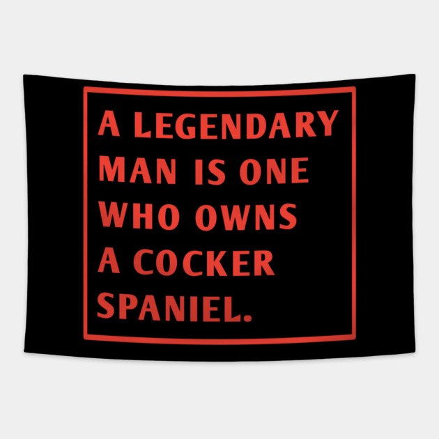 Cocker Spaniel Tapestry by BlackMeme94
