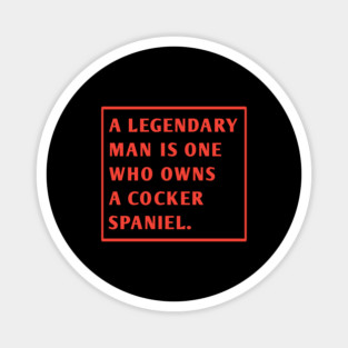 Cocker Spaniel Magnet