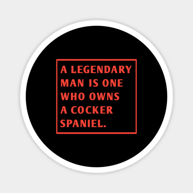 Cocker Spaniel Magnet by BlackMeme94