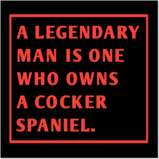 Cocker Spaniel Posters and Art