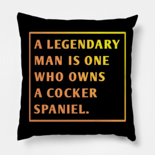 Cocker Spaniel Pillow