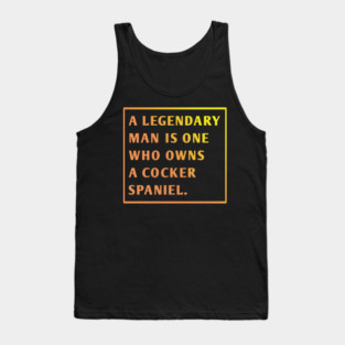 Cocker Spaniel Tank Top