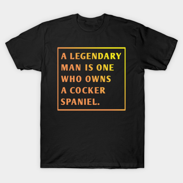 Cocker Spaniel T-Shirt by BlackMeme94