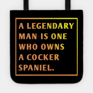 Cocker Spaniel Tote