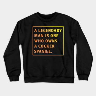 Cocker Spaniel Crewneck Sweatshirt