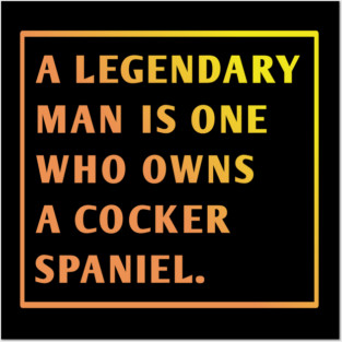 Cocker Spaniel Posters and Art