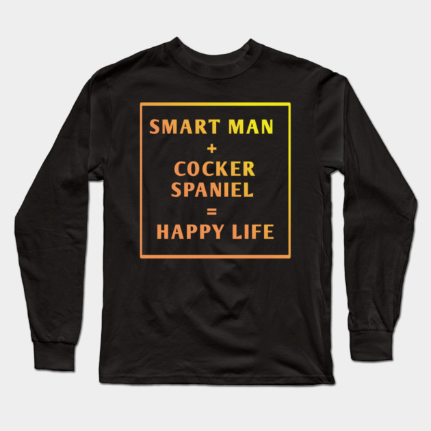 Cocker Spaniel Long Sleeve T-Shirt by BlackMeme94