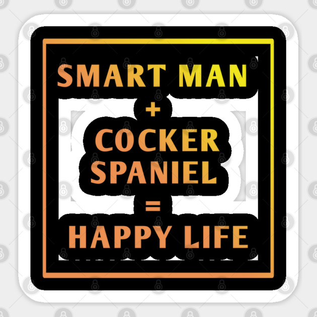 Cocker Spaniel Sticker by BlackMeme94
